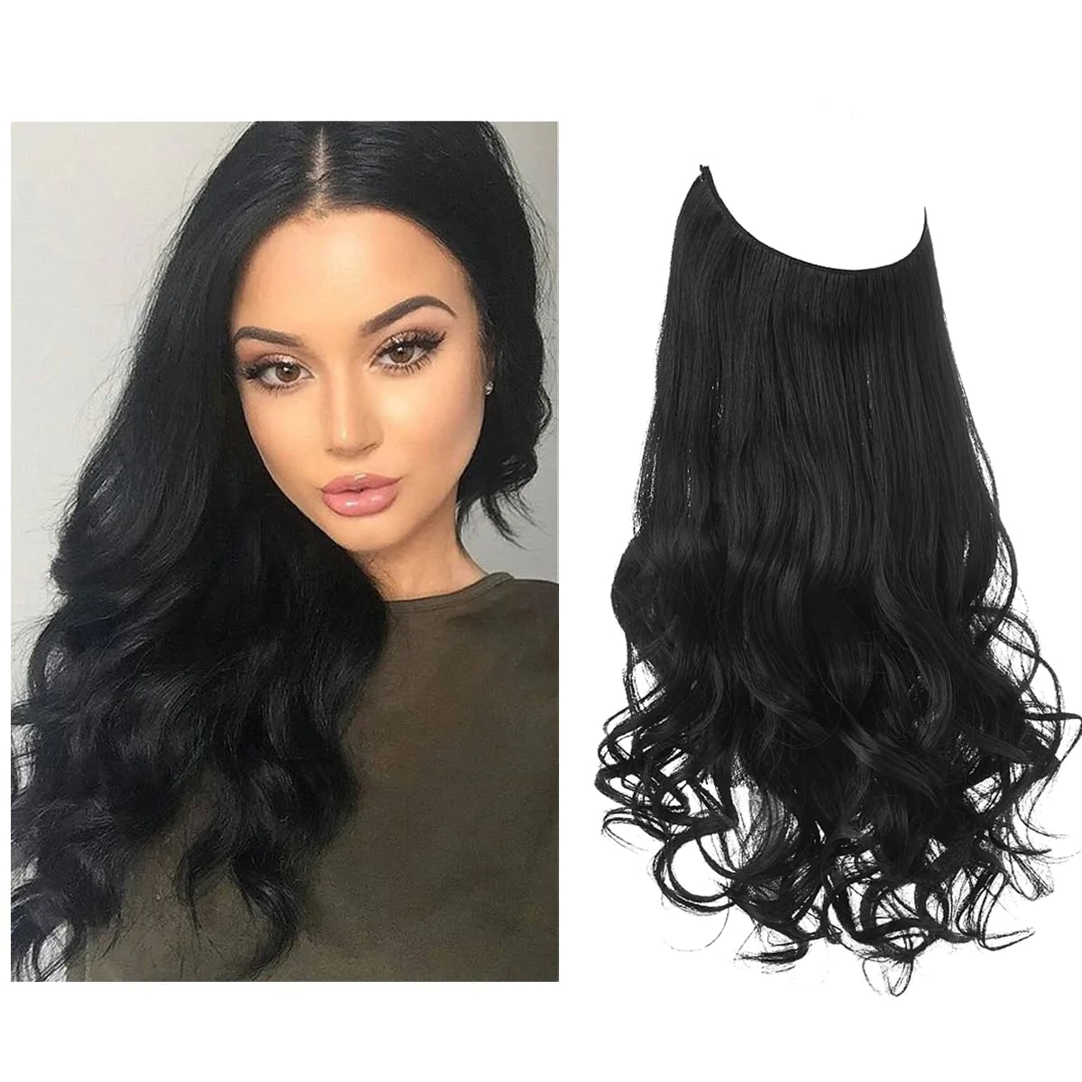 Hair Extensions Volume and Waves Natural Blonde Clip-Ins - Image 3