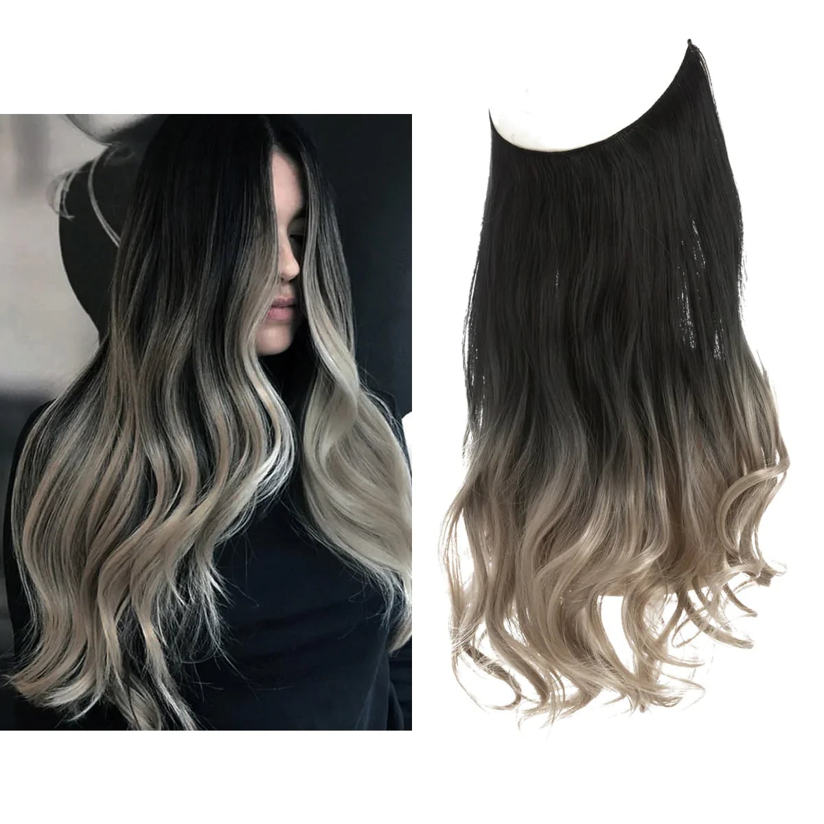 Hair Extensions Volume and Waves Natural Blonde Clip-Ins - Image 7