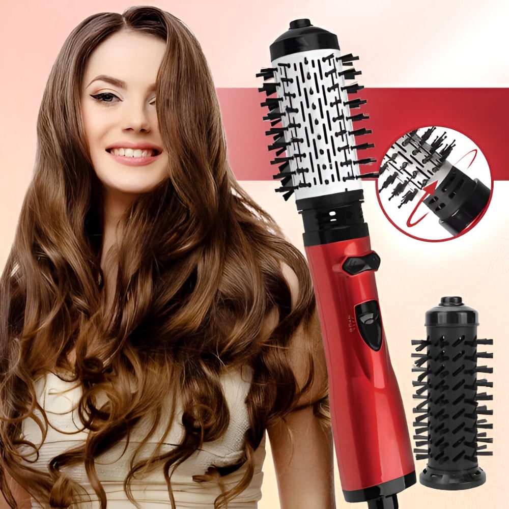Hair Styler Dryer Brush Hot Air Curling Comb - Image 11