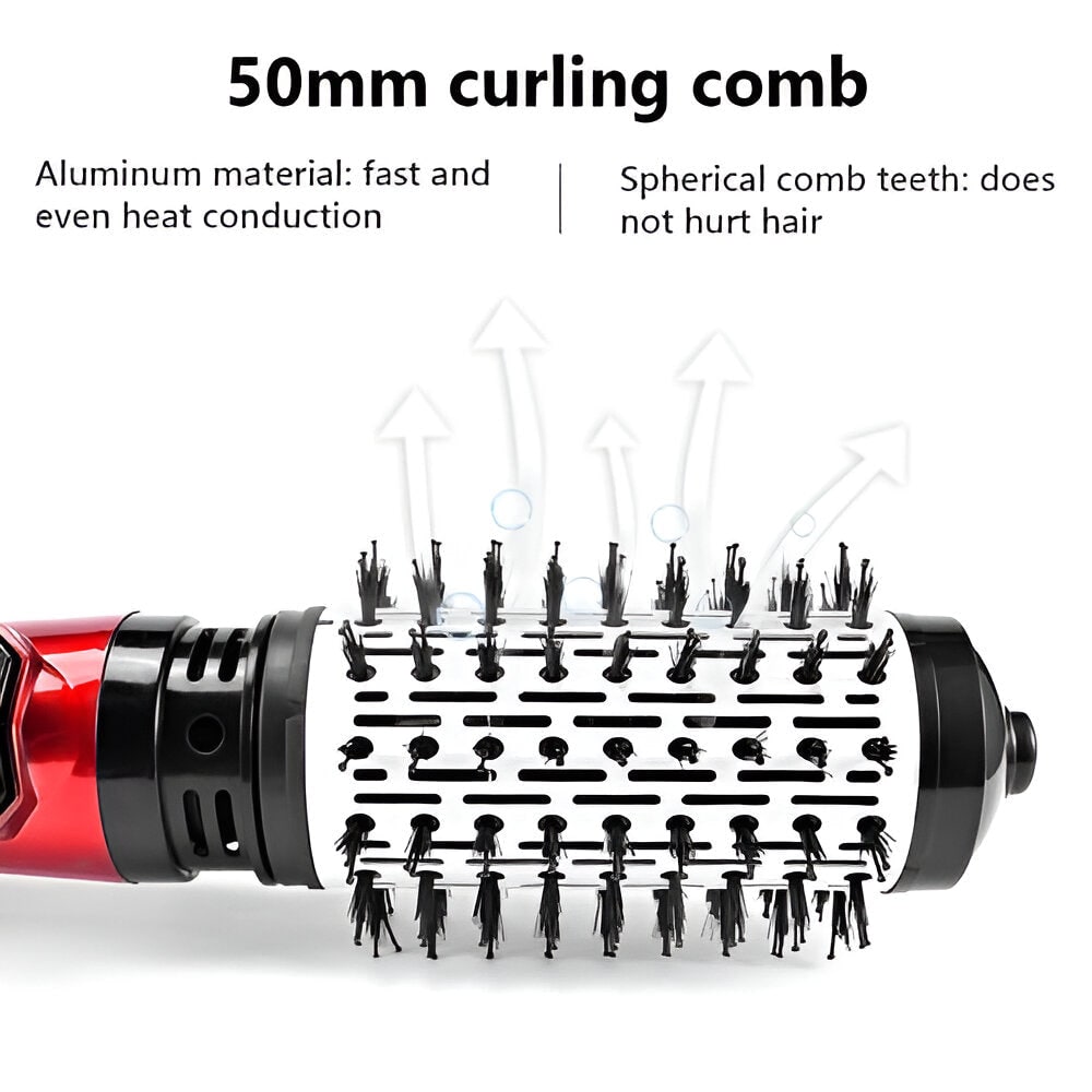 Hair Styler Dryer Brush Hot Air Curling Comb - Image 2