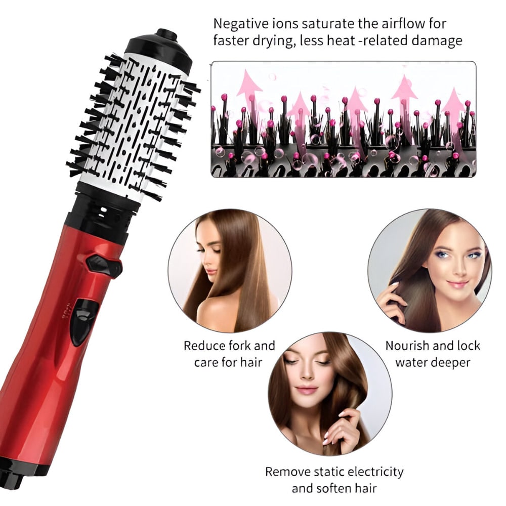 Hair Styler Dryer Brush Hot Air Curling Comb - Image 6