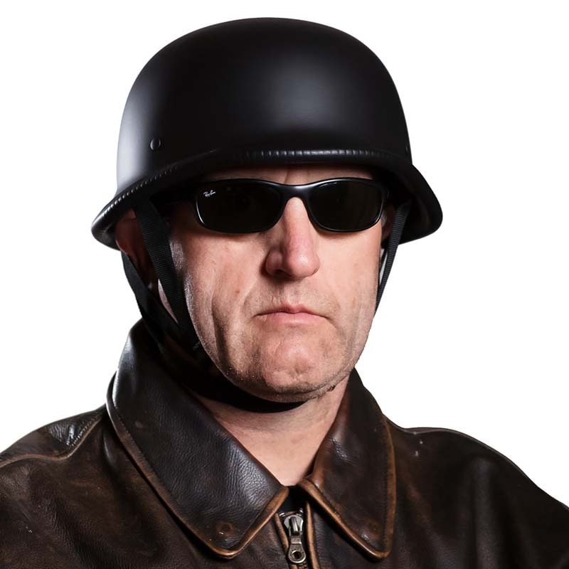 Half Face Motorcycle Helmet Ece Dot Approved - Image 3