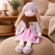 Handmade Cotton Waldorf Doll Creative Play and Imaginative Fun - Image 23
