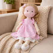 Handmade Cotton Waldorf Doll Creative Play and Imaginative Fun - Image 24