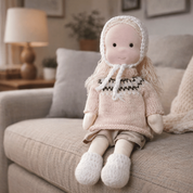 Handmade Cotton Waldorf Doll Creative Play and Imaginative Fun - Image 32