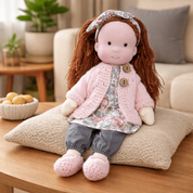 Handmade Cotton Waldorf Doll Creative Play and Imaginative Fun - Image 34