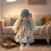 Handmade Cotton Waldorf Doll Creative Play and Imaginative Fun - Image 38
