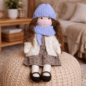 Handmade Cotton Waldorf Doll Creative Play and Imaginative Fun - Image 4