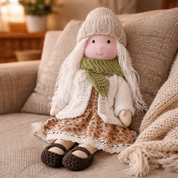 Handmade Cotton Waldorf Doll Creative Play and Imaginative Fun - Image 8
