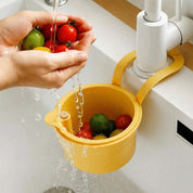 Hanging Kitchen Strainer Easy Drain System Food Prep - Image 10