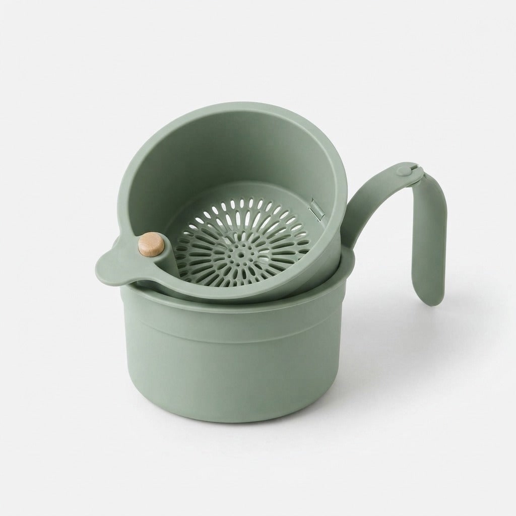 Hanging Kitchen Strainer Easy Drain System Food Prep - Image 11