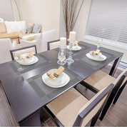 Heat-Resistant PVC Placemats Washable Non-Slip Table Mats Set - Image 3