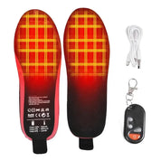 Heated Insoles Remote Control Rechargeable Foot Warmers Winter - Image 1