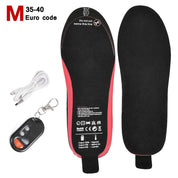 Heated Insoles Remote Control Rechargeable Foot Warmers Winter - Image 7
