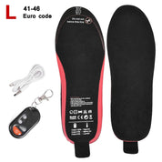 Heated Insoles Remote Control Rechargeable Foot Warmers Winter - Image 8