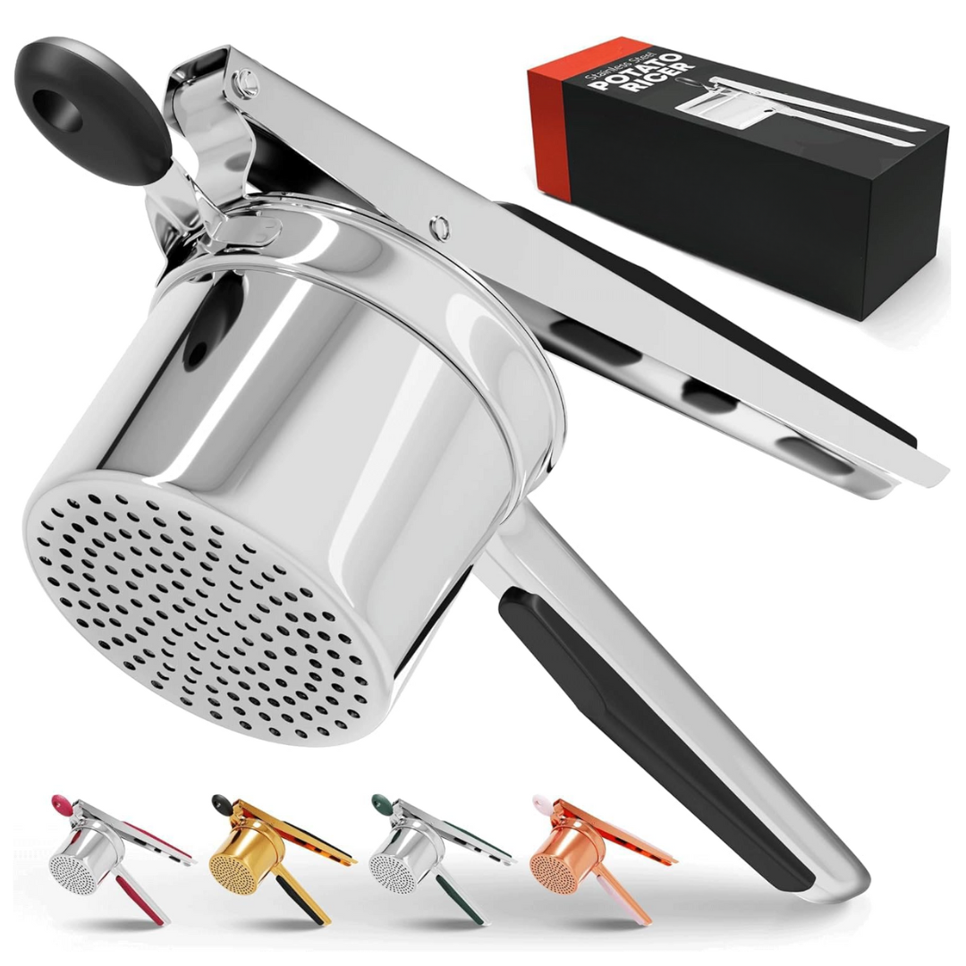 Heavy Stainless Steel Potato Masher Perfect Mashed Potatoes - Image 6