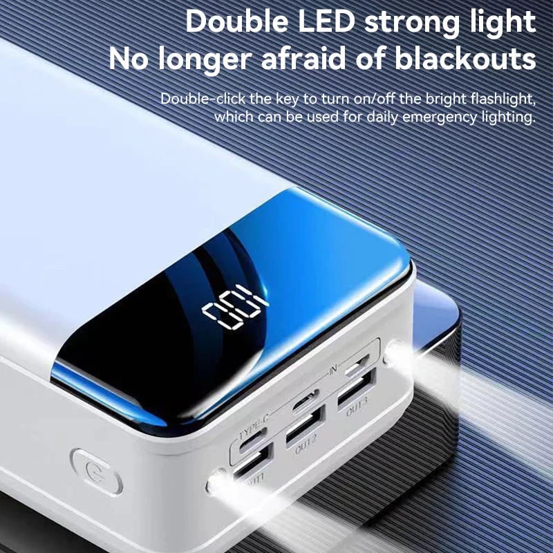 High-Capacity Portable Power Bank Fast Charging Devices - Image 3