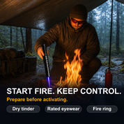High-Power Tactical Laser Torch Fire Starting and Camping Use - Image 10
