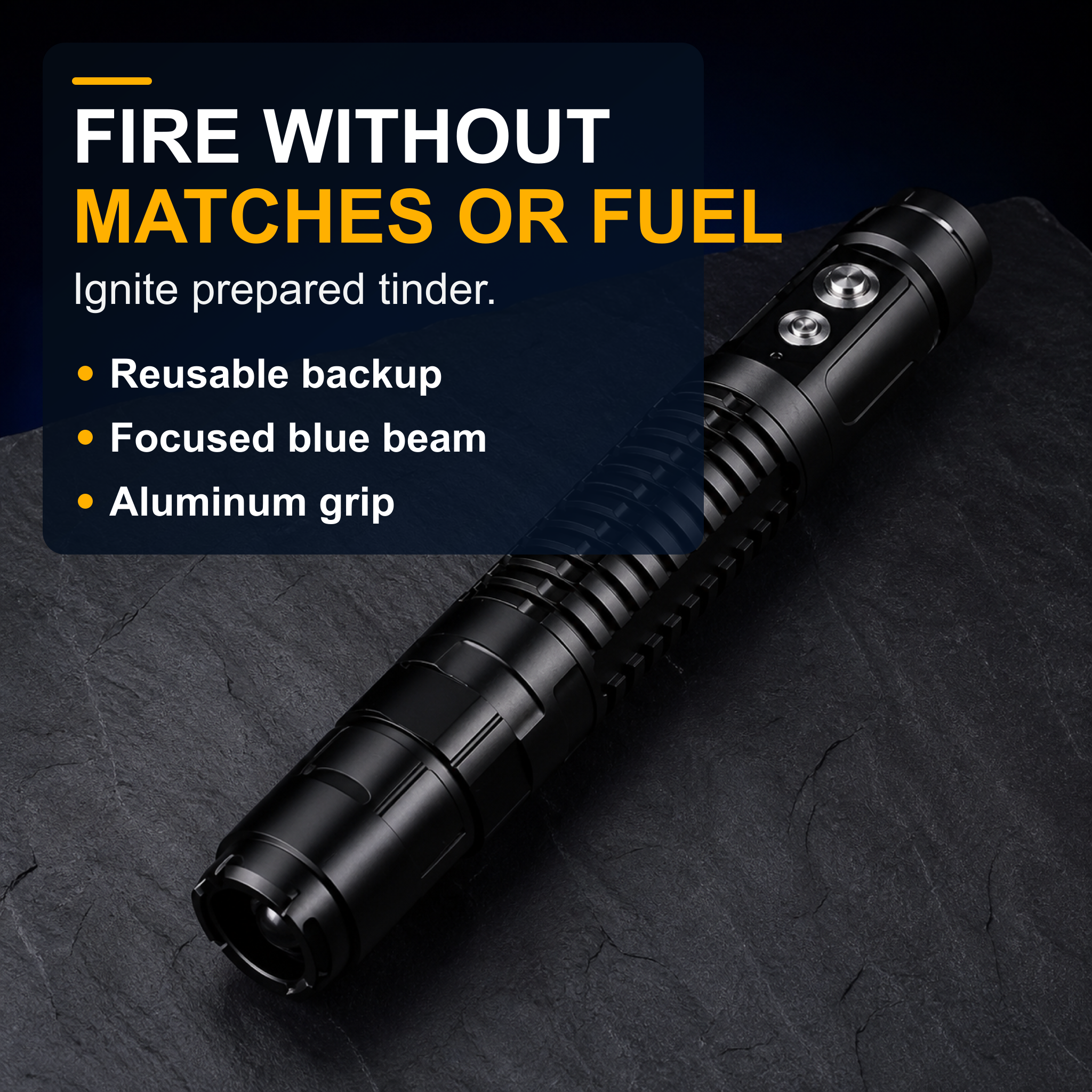 High-Power Tactical Laser Torch Fire Starting and Camping Use - Image 9