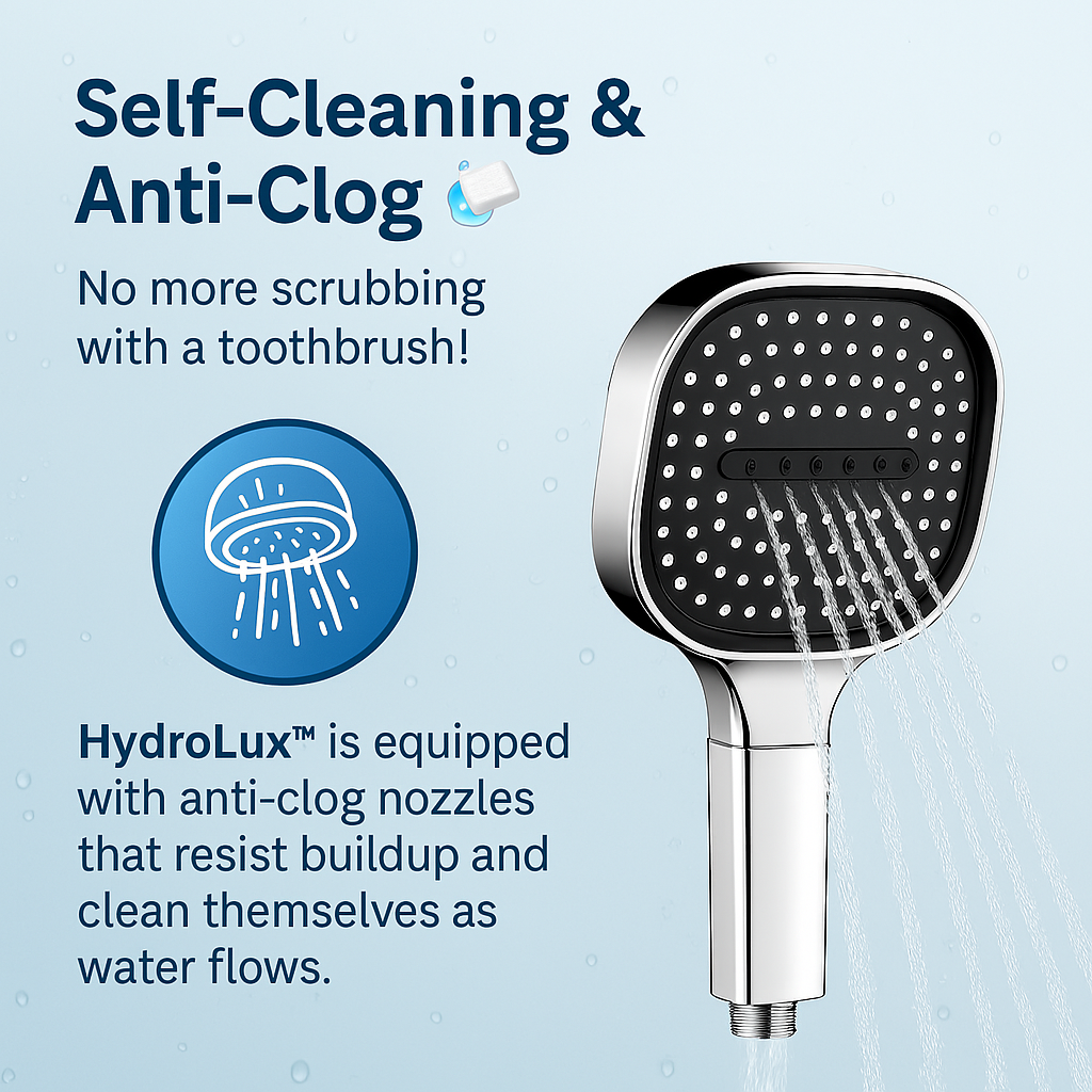 High-Pressure Shower Head Turbo Boost and Filtration System - Image 10