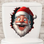 Holiday Wall Sticker Set Merry Santa Decor Christmas Cheer - Image 4