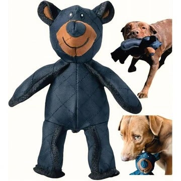 Indestructible Interactive Bear Toy Heavy Chewers Durable Plush - Image 3