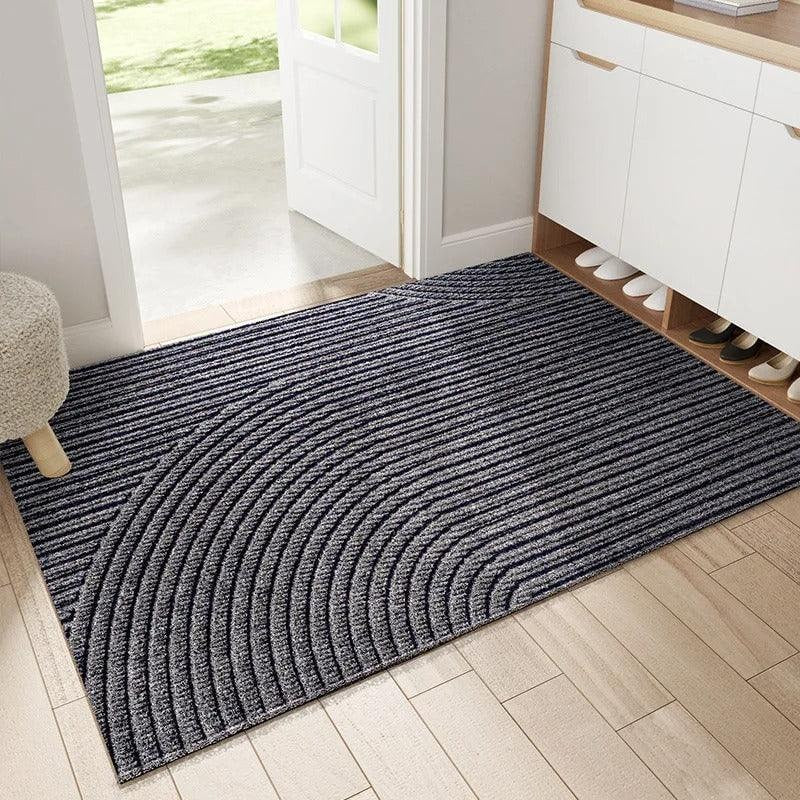 Indoor Door Mat Non-Slip Backing Modern Geometric Design - Image 2