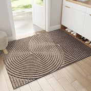 Indoor Door Mat Non-Slip Backing Modern Geometric Design - Image 3