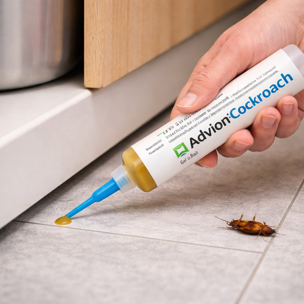 Indoor Pest Control Advion Cockroach Gel Bait Easy Application Cockroach Elimination - Image 1