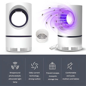 Indoor UV Light Insect Trap Mosquitoes and Flies Portable Killer - Image 9