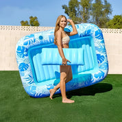 Inflatable Pool Float Camping Bed Relaxation - Image 1