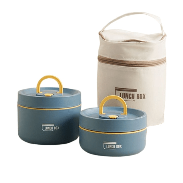 Insulated Lunch Box Hot Meals Double-Walled Kitchen Storage - Image 17