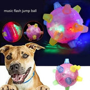 Interactive Dog Ball Toy Lights and Automatic Movement Fun - Image 2
