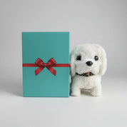 Interactive Dog Toy Plush Realistic Pet Companion Tail Wagging - Image 11