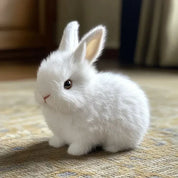 Interactive Plush Bunny Toy Realistic Movements and Sounds - Image 3