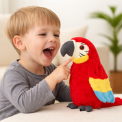 Interactive Plush Toy Talking Parrot Engaging Playtime - Image 1