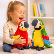 Interactive Plush Toy Talking Parrot Engaging Playtime - Image 9