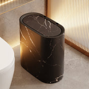 Kitchen Trash Can Bathroom Bin Lid Pedal Narrow Waste Bin - Image 7