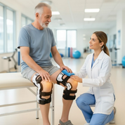 Knee Brace Arthritis Adjustable Support Orthosis - Image 6