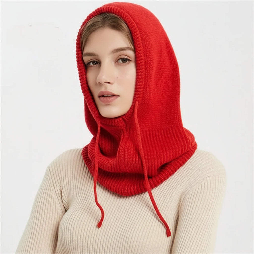 Knit Beanie Cashmere Winter Ribbed Stretch Fit Warm Hat - Image 2