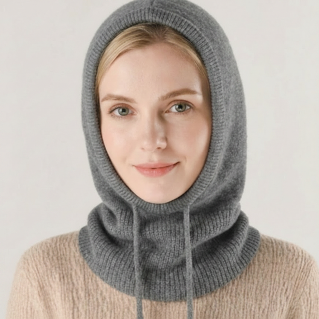 Knit Beanie Cashmere Winter Ribbed Stretch Fit Warm Hat - Image 4