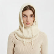 Knit Beanie Cashmere Winter Ribbed Stretch Fit Warm Hat - Image 5
