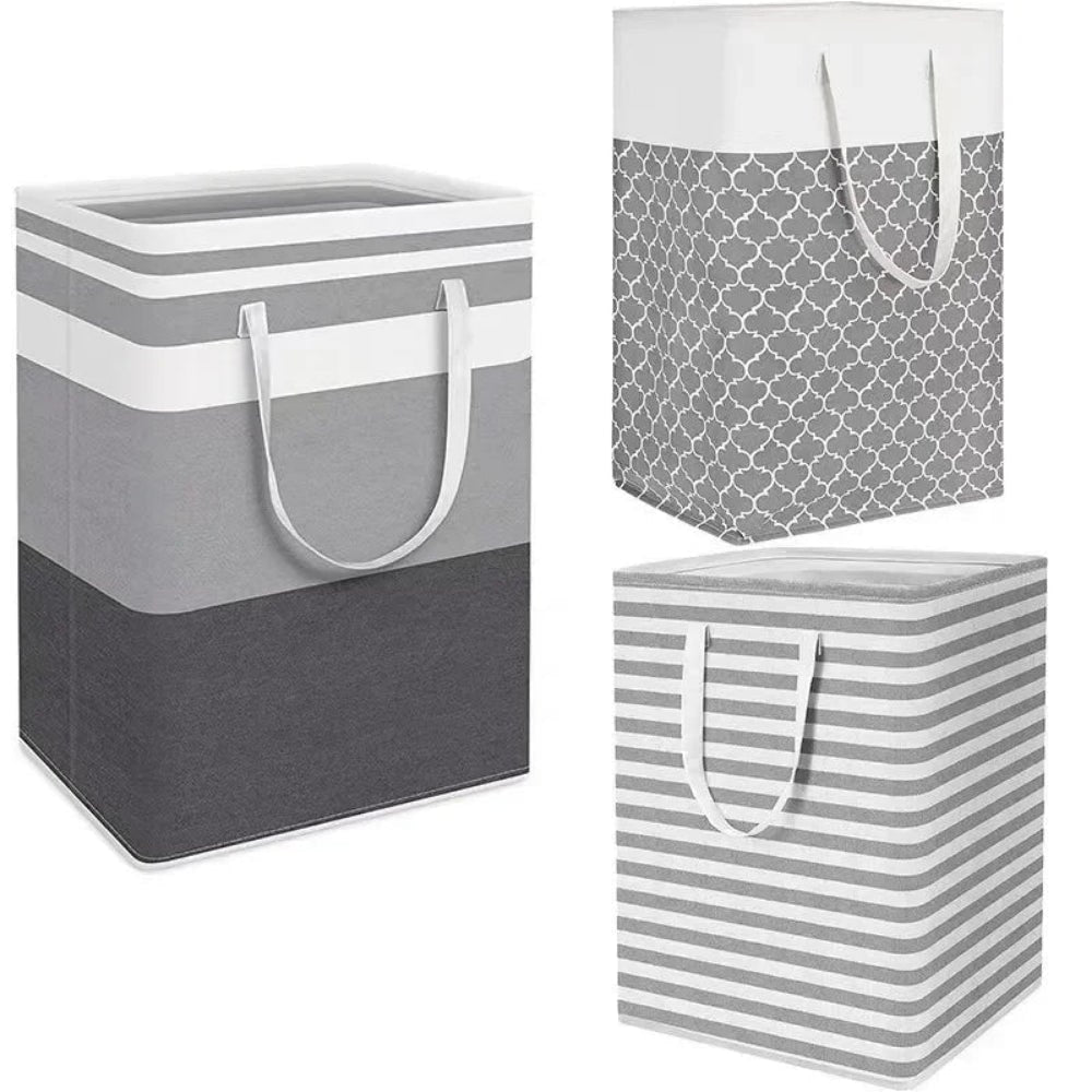 Laundry Basket Clothes Hamper Foldable Design - Image 10