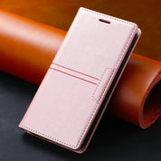 Leather Wallet Case Magnetic Closure and Protection - Image 8