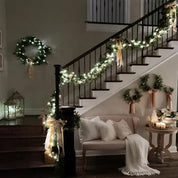 LED Christmas String Lights Sparkling & Safe Holiday Decor - Image 2