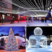 LED Christmas String Lights Sparkling & Safe Holiday Decor - Image 3