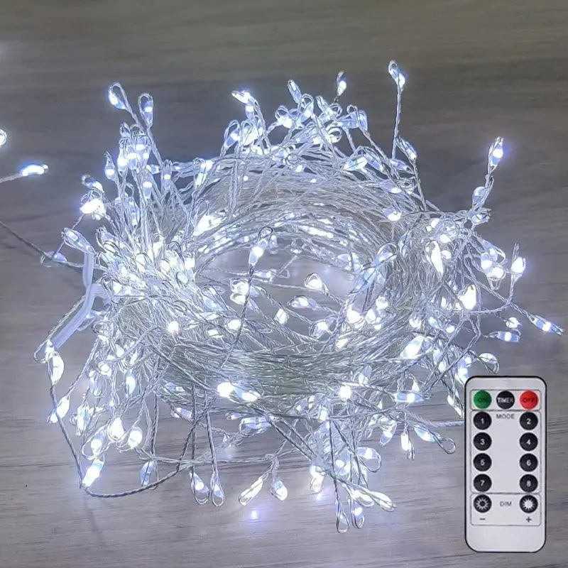 LED Christmas String Lights Sparkling & Safe Holiday Decor - Image 8