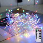 LED Christmas String Lights Sparkling & Safe Holiday Decor - Image 9