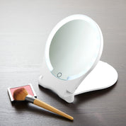 LED Lights Vanity Mirror Portable Design Folding - Image 1