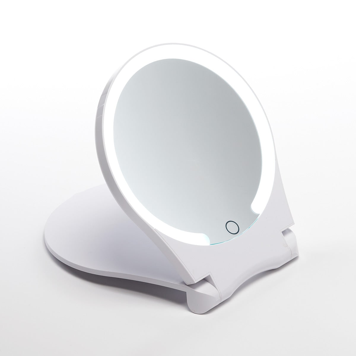 LED Lights Vanity Mirror Portable Design Folding - Image 4